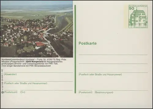 P130-h10/156 - 2949 Wangerland 3, Hooksiel Airimage **