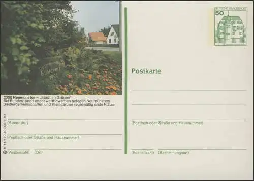 P130-h11/173 2350 Neumünster - vue du parc **