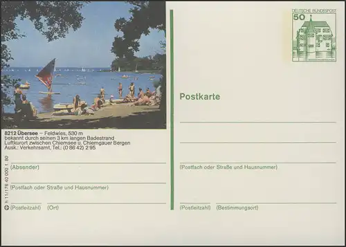 P130-h11/176 8212 Übersee/Chiemsee, **