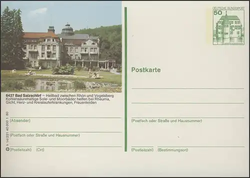 P130-h14/221 - 6427 Bad Salzschlirf, Hotel Badehof **