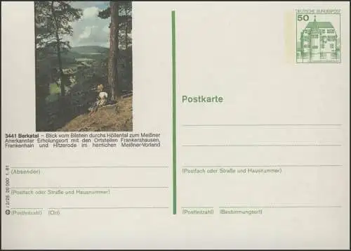 P134-i2/025 3441 Berkatal, Blick vom Bilstein zum Meißner **