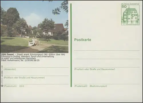 P134-i7/111 3354 Dassel/Solling, Stadtpark **