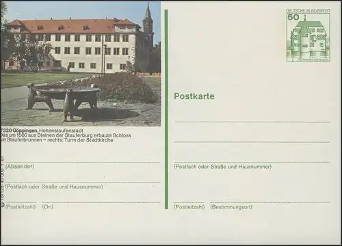 P134-i8/125 - 7320 Göppingen - Château **