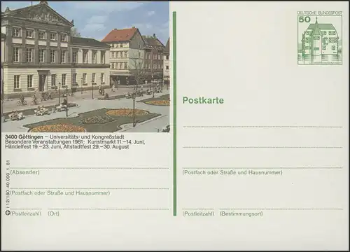 P134-i12/180 3400 Göttingen - Wilhelmsplatz **