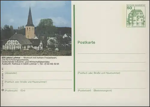 P134-i14/215 - 5204 Lohmar/Rheinland, Fachwerkhäuser **