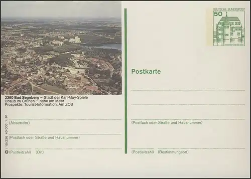 P134-i15/226 2360 Bad Segeberg - photographie aérienne **