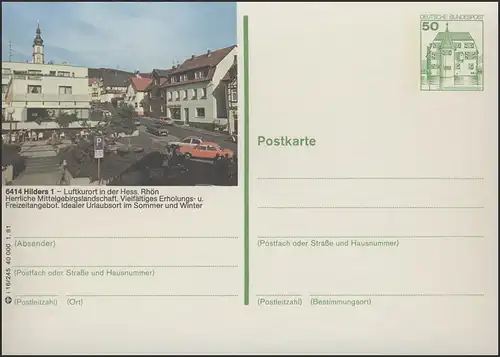 P134-i16/245 - 6414 Hilders, Innenstadt **