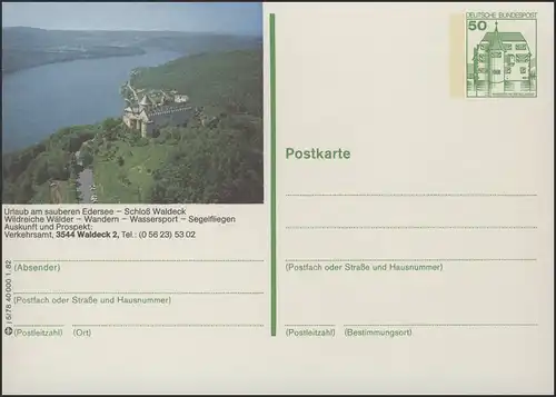 P134-j5/078 3544 Waldeck/Edersee - Château de WalDEck **