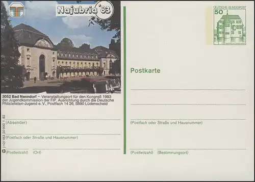 P134-j12/183 3052 Bad Nenndorf - Najubria 1983 **