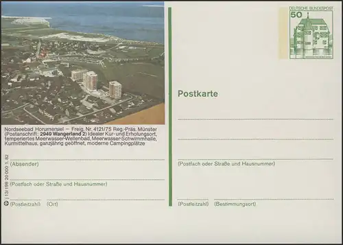 P134-j13/198 - 2949 Wangerland/Horumersiel **