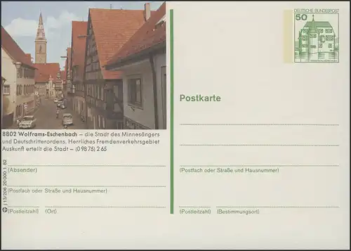 P134-j13/206 - 8802 Wolframs-Eschenbach, Stadtansicht **