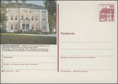 P138-l7/104 4792 Bad Lippspringe, Princenpalais **