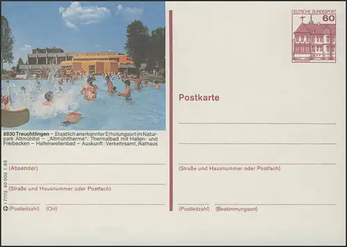 P138-l7/112 8830 Treuchtlingen, Altmühltherme **
