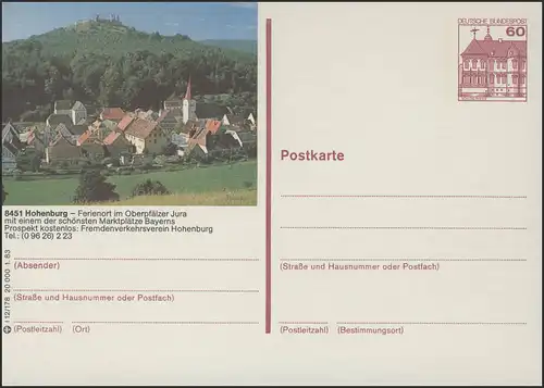 P138-l12/178 8451 Hohenburg, Ortsansicht **