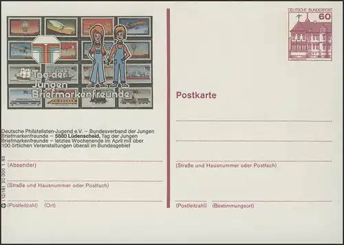 P138-l12/181 5880 Lüdenscheid, Briefmarkenfreunde **