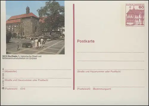 P138-n4/059 3410 Northeim - Place de la Münster avec monastère **