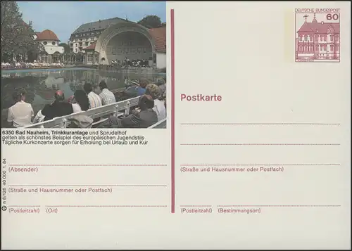 P138-n8/126 6350 Bad Nauheim - Trinkkuranlage **