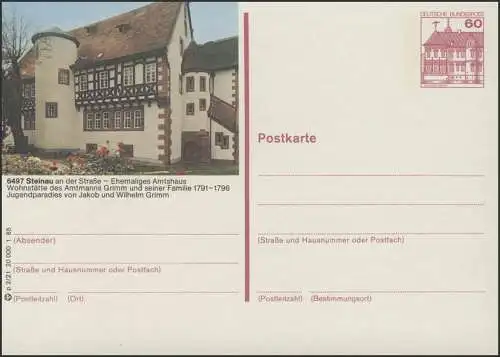 P138-p2/021 6497 Steinau, Amtshaus **