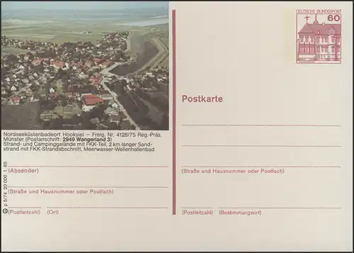 P138-p5/074 - 2949 Wangerland, Ortsteil Hooksiel **