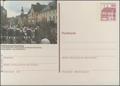 P138-p7/089 8458 Sulzbach-Rosenberg, Altstadtfest