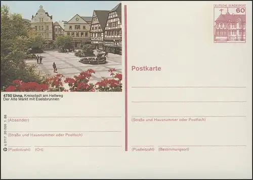 P138-q2/017 4750 Unna, place du marché **