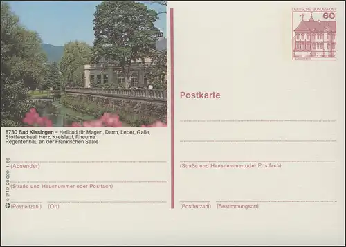 P138-q2/019 8730 Bad Kissingen, Regentenbau **