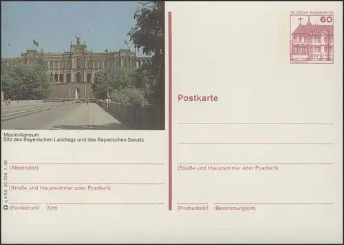 P138-q4/055 - 8000 München, Maximilianeum **