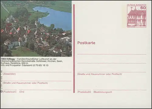 P138-q7/091 - 7964 Kißlegg, Ortsansicht **