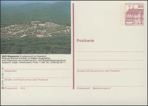 P138-q8/093 - 6653 Blieskastel, Bliestal-Kliniken **