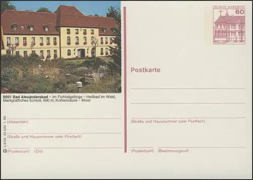 P138-q8/095 - 8591 Bad Alexandersbad, Schloß **