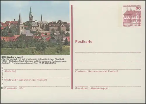 P138-q9/118 - 3530 Warburg, vue sur la ville **