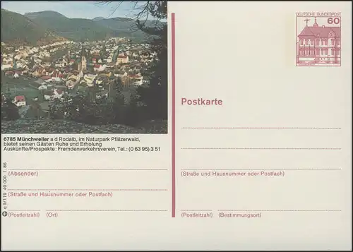 P138-q9/119 6785 Münchweiler, vue d'ensemble **