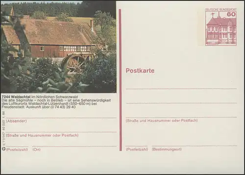 P138-q11/147 7244 Waldachtal, Alte Sägemühle **