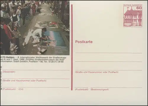 P138-q12/166 4170 Geldern, Straßenmalfest **