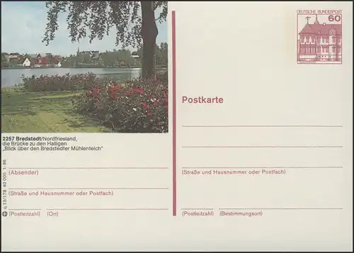 P138-q13/178 2257 Bredstedt, Mühlenteich **