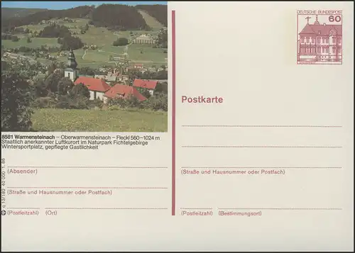 P138-q13/182 8581 Warmensteinach, district de Fleckl **