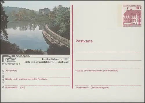 P138-r1/005 5630 Remscheid, Eschbachtalverbelle **