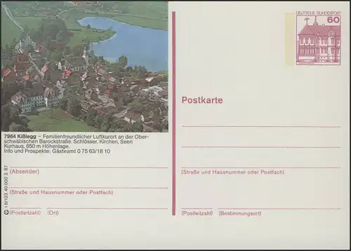 P138-r8/123 7964 Kißlegg, vue locale **