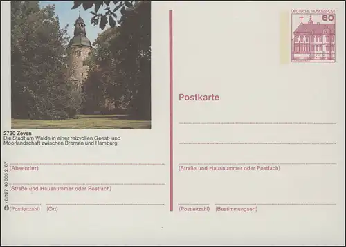 P138-r8/127 2730 Zeven, Stadtpark: St. Viti-Eglise **