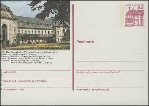 P138-r10/146 3952 Bad Nenndorf, Sanatorium ESPLANADE **