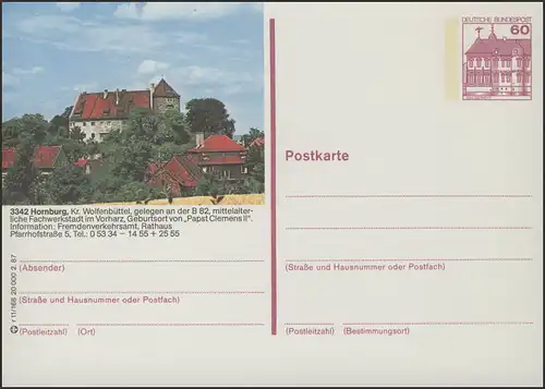 P138-r11/168 - 3342 Hornburg, panorama de la ville **