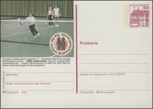 P138-r11/171 - 5880 Lüdenscheid, Briefmarkenfreunde **