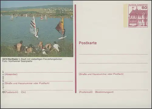 P138-r12/176 - 3410 Northeim, plaque des lacs **