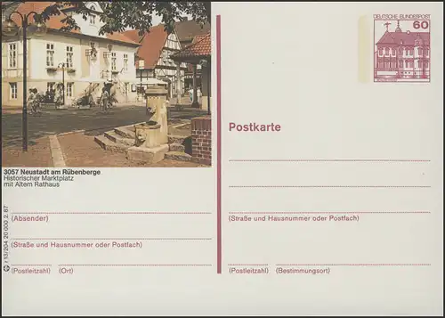 P138-r13/204 3057 Neustadt, Markplatz: Altes Rathaus **