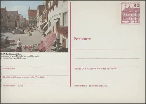 P138-s1/002 8867 Oettingen, centre-ville **