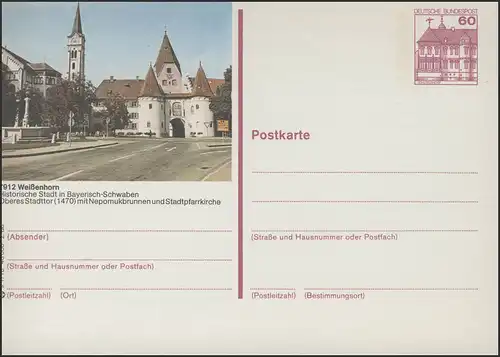 P138-s1/010 7912 Blanchiment, Porte supérieure de la ville **