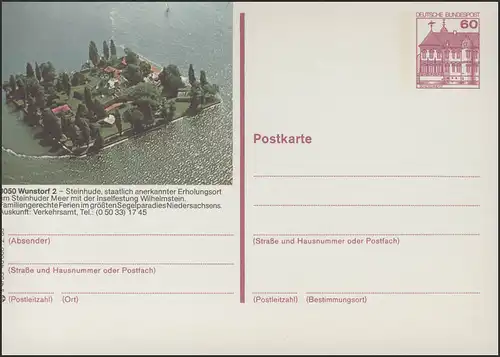 P138-s4/055 3050 Wunstorf, Forteresse insulaire de Wilhelmstein **