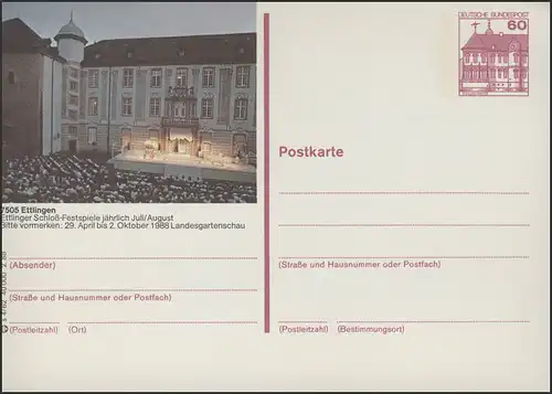 P138-s4/062 7505 Ettlingen, Château **