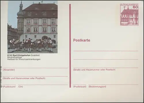 P138-s4/064 8742 Bad Königshofen, chapelle de la bulle juvénile **