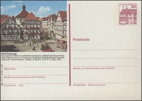 P138-s5/077 3440 Eschwege, Marktplatz **